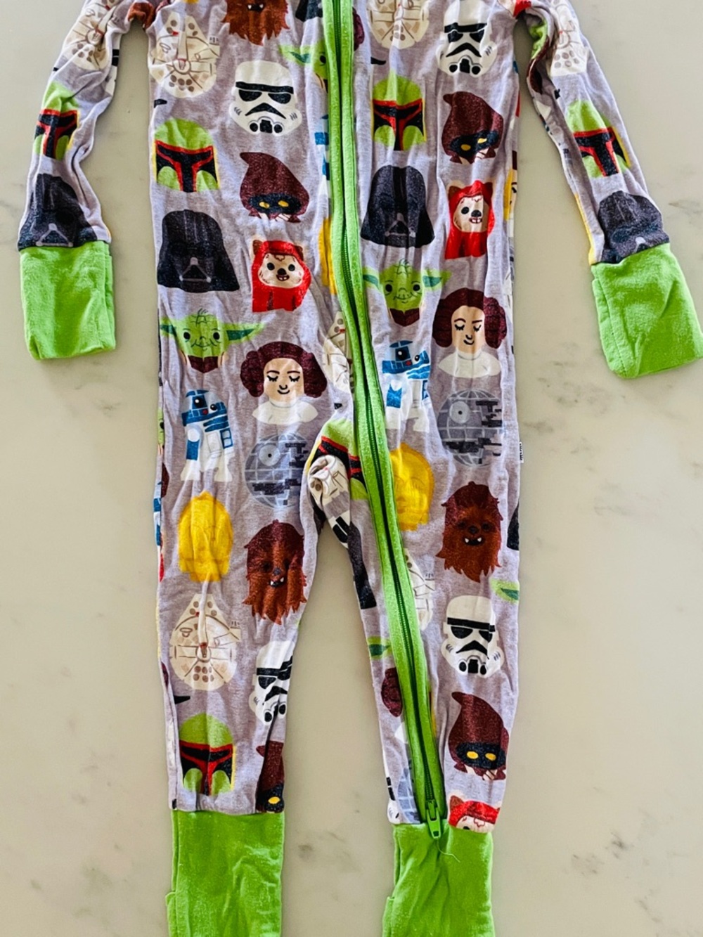 Little Sleepies Zippy Star Wars Print 6-12 months